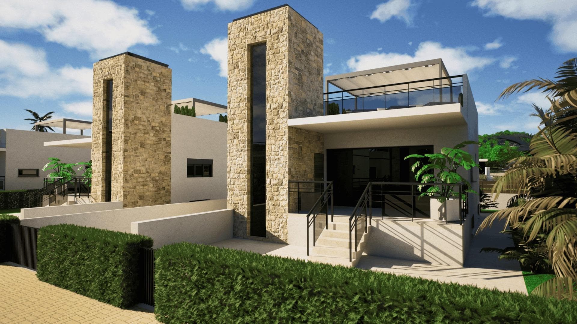 New Build Villas in Camposol Golf (Mazarron-Murcia) with Private Solarium and Basement - foto 1