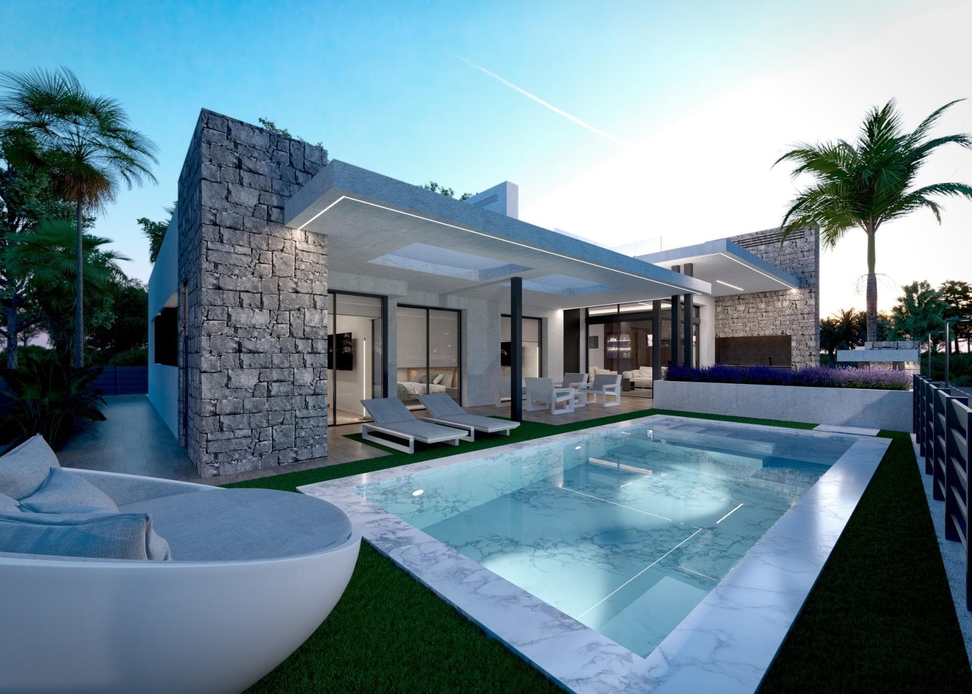 Luxe villa direct aan het meer in het Santa Rosalia Lake and Life Resort in Murcia - foto 2