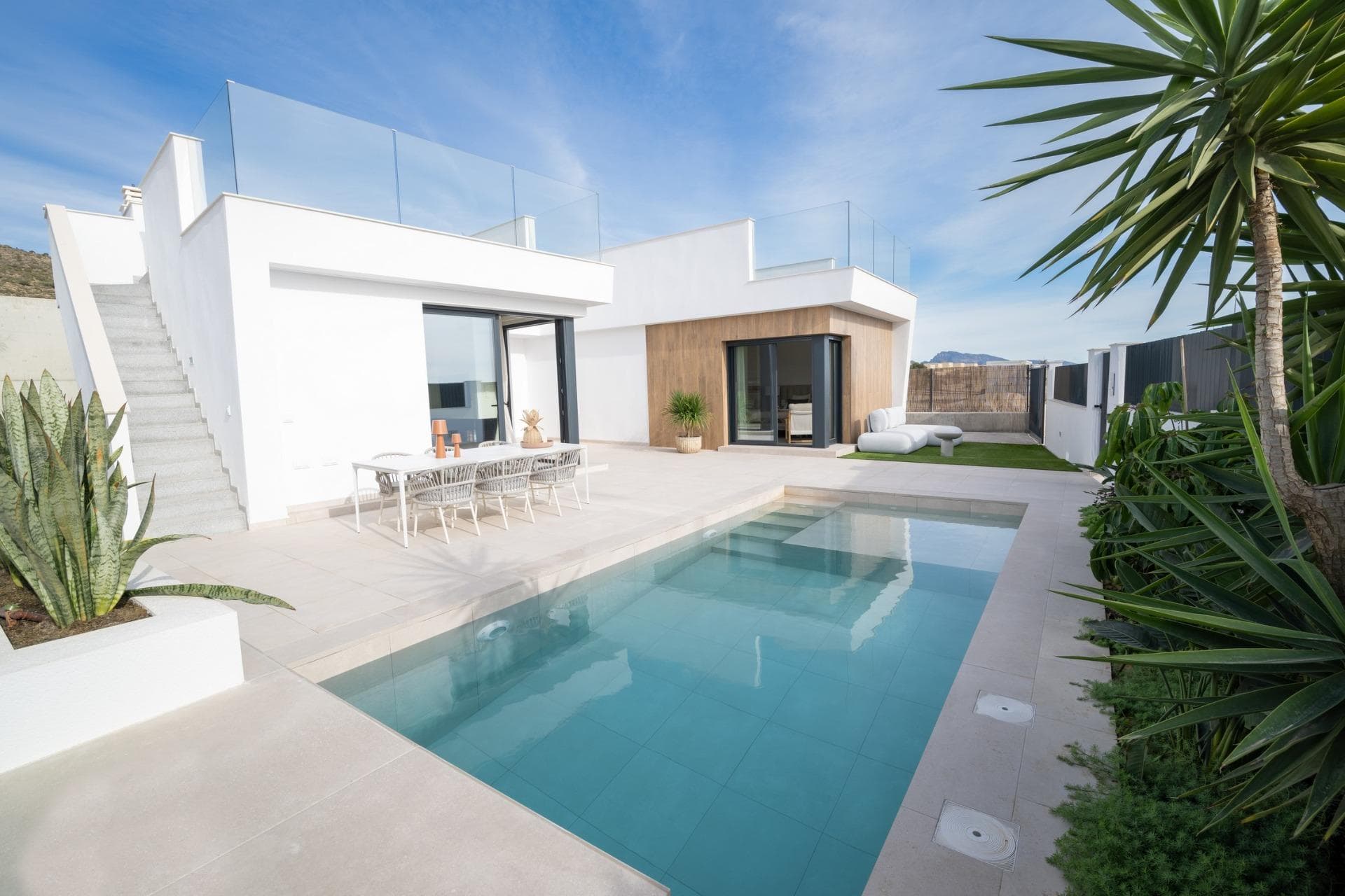 New Build Villas in Altaona Golf Resort Murcia with Private Pool and Mountain Views - foto 1