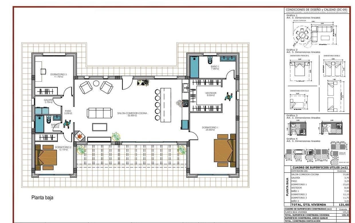 VILLAS DE OBRA NUEVA EN PINOSO - foto 20