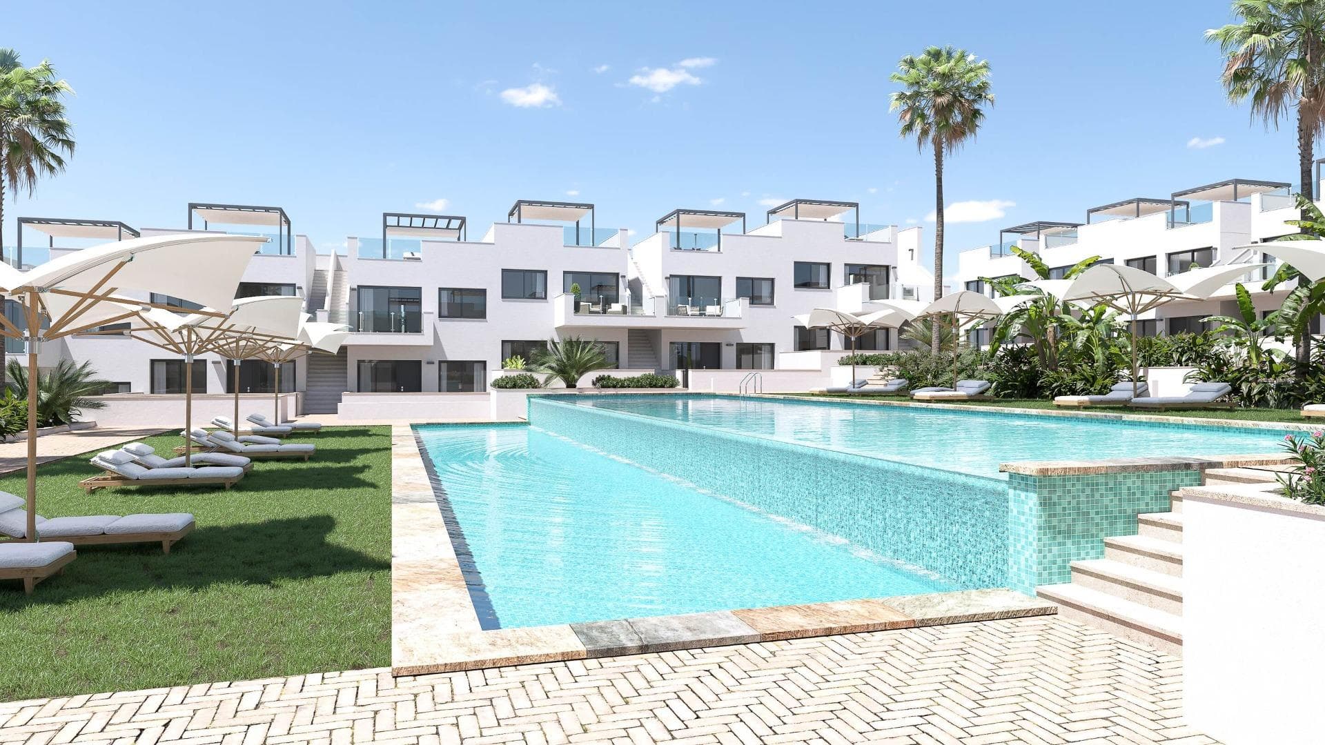 NEW BUILD RESIDENTIAL OF BUNGALOW APARTMENTS IN LOS BALCONES - foto 1