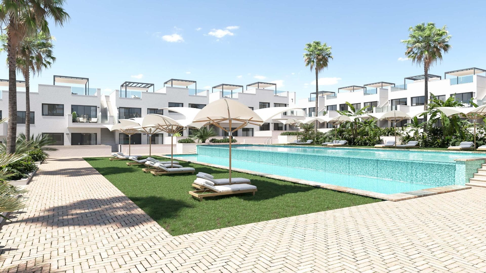 NEW BUILD RESIDENTIAL OF BUNGALOW APARTMENTS IN LOS BALCONES - foto 1
