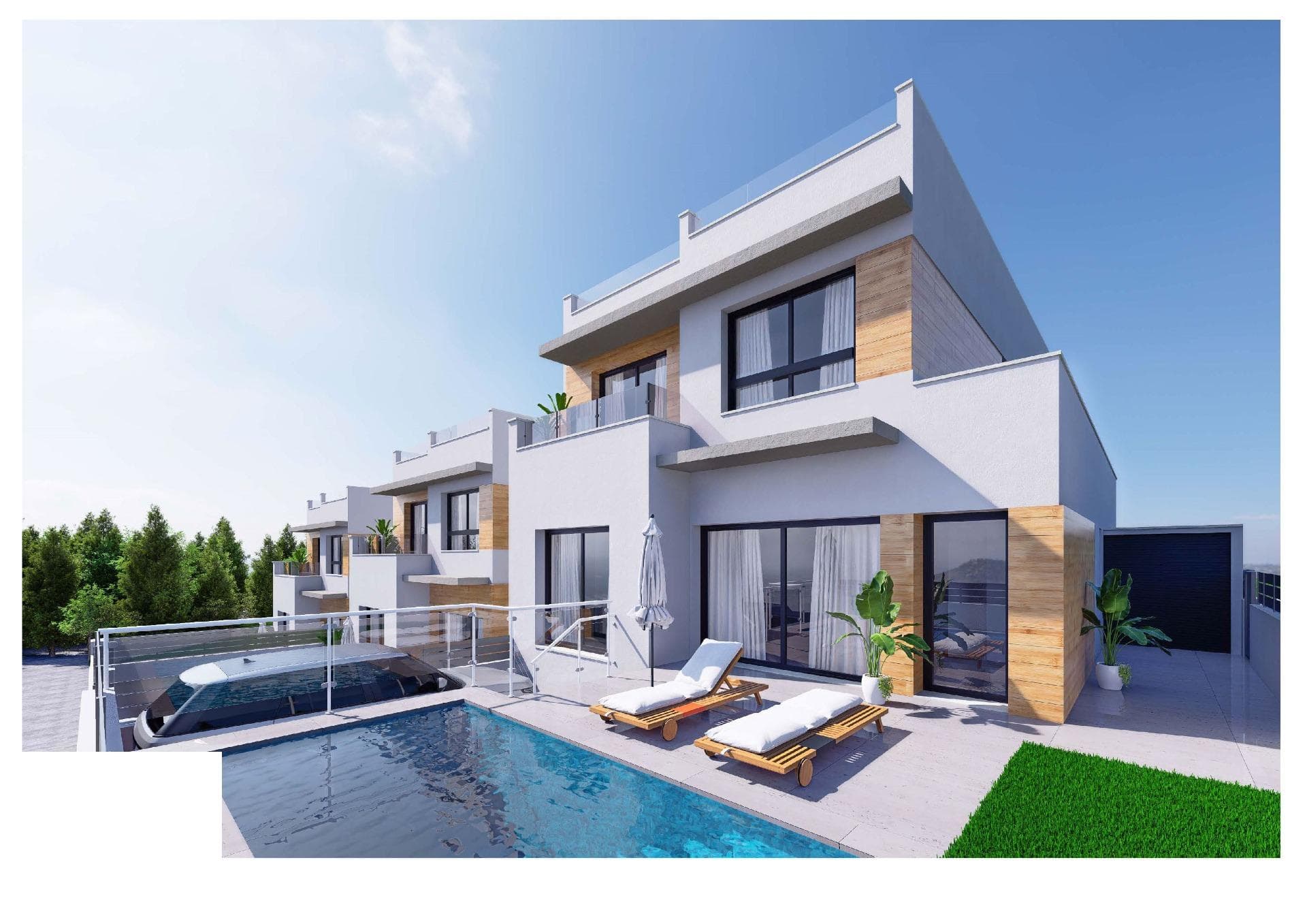 Luxe nieuwbouw halfvrijstaande villa's in Benijófar, Costa Blanca - foto 2