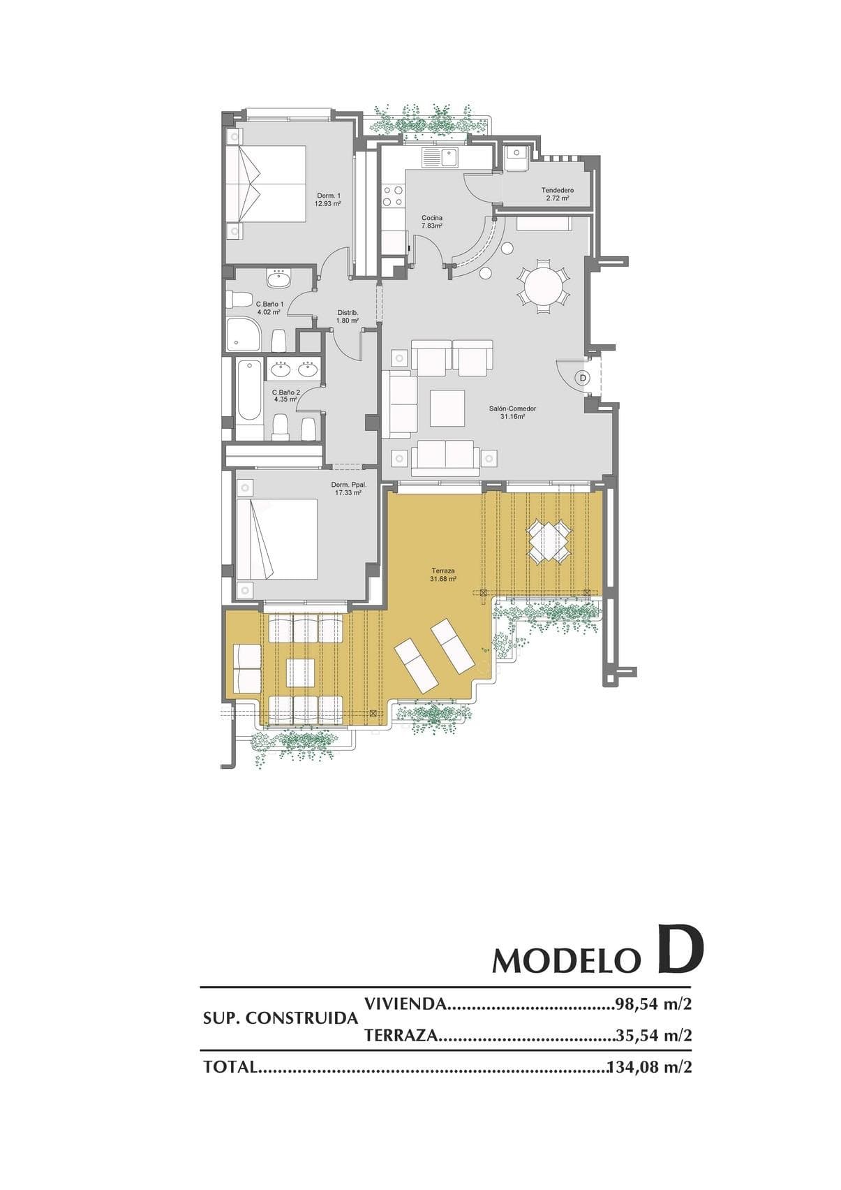 Key Ready Apartments for Sale in Lomas de Campoamor, Orihuela Costa - foto 24