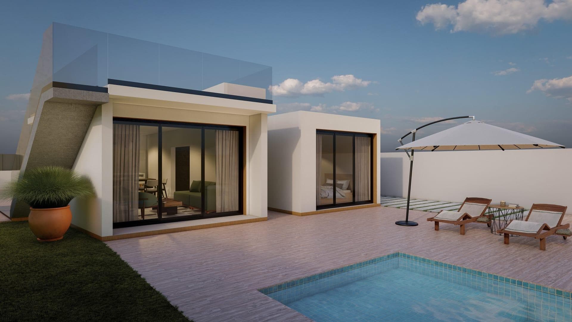 Ibizan-Style Villa in a Tranquil Spanish Village - foto 1