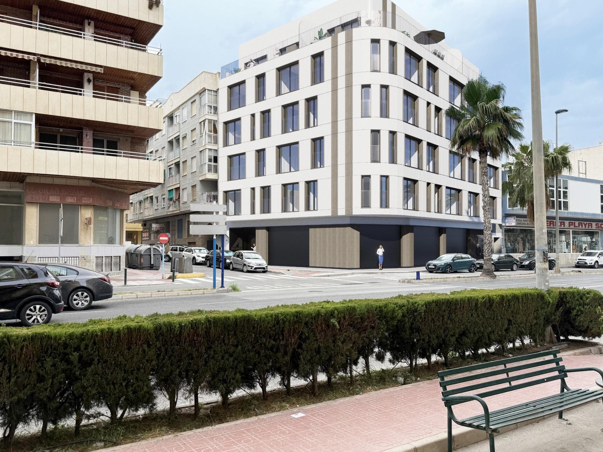Elegante edificio residencial a 60 m de la playa de El Acequion, en Torrevieja - foto 1