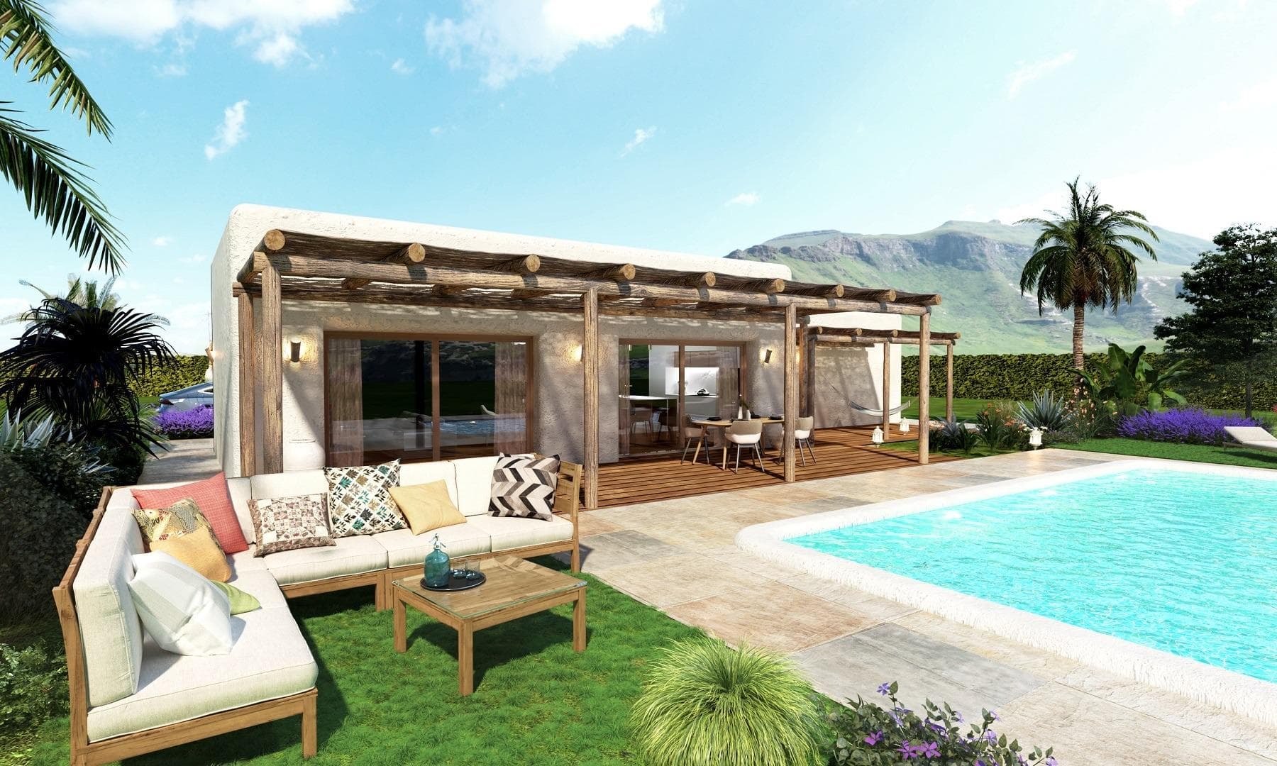 Villas de nueva construcción en amplias parcelas rústicas en Pinoso, Alicante - foto 1