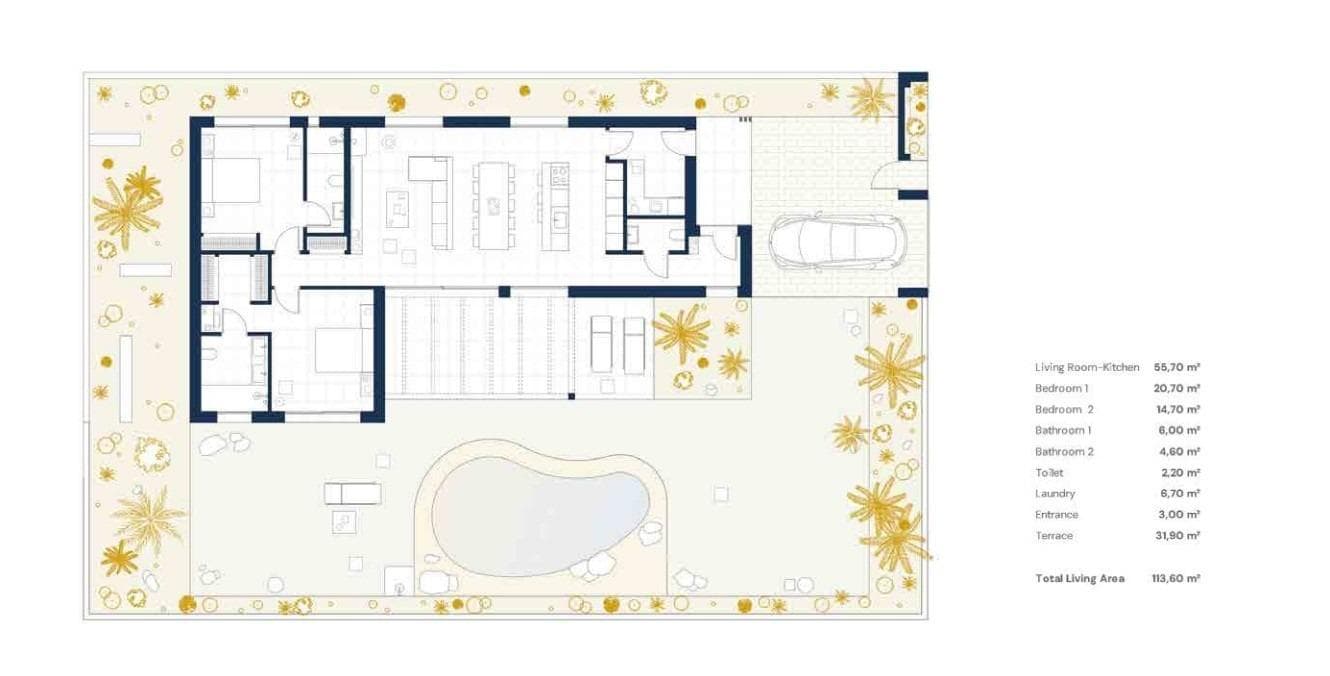 Contemporary One Level Villas in Altaona Golf Resort Murcia - foto 30