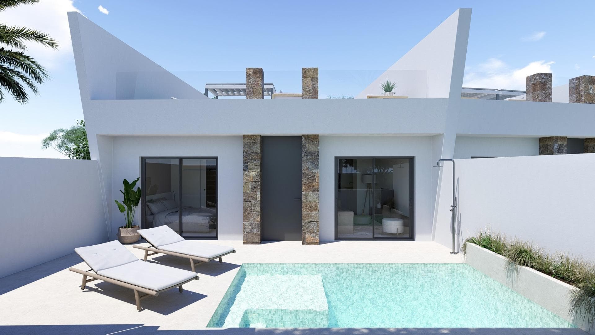 Moderne nieuwbouwwoningen met privézwembad in El Alba Resort Torre Pacheco - foto 1