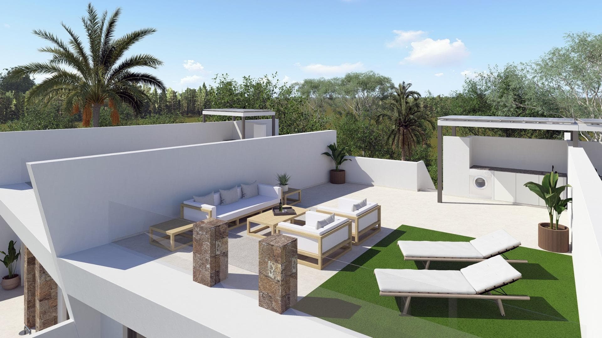 Moderne nieuwbouwwoningen met privézwembad in El Alba Resort Torre Pacheco - foto 2
