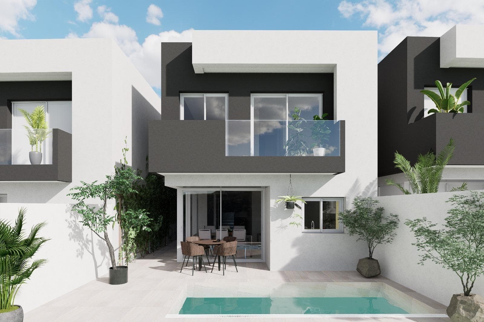 Nieuwbouwwoningen te koop in Aguilas Murcia Op slechts 500 m van het strand - foto 2