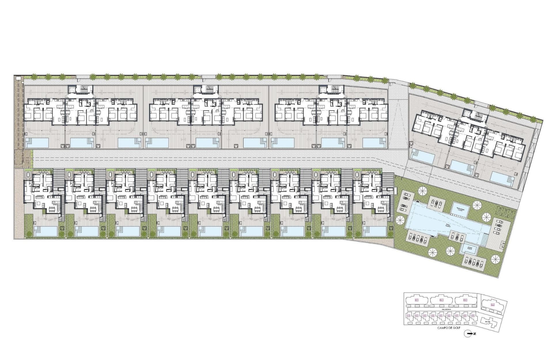 New Build Golf Front Apartments and Villas in La Serena Golf Los Alcazares - foto 17