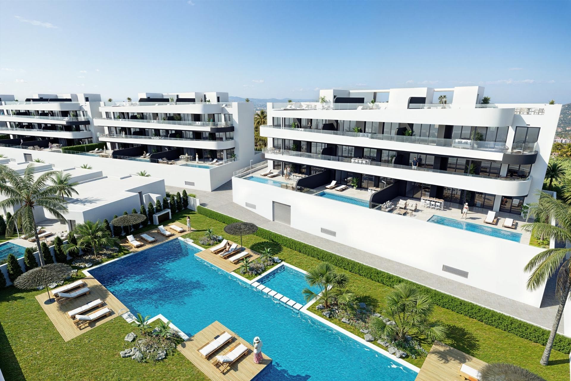 New Build Golf Front Apartments and Villas in La Serena Golf Los Alcazares - foto 1