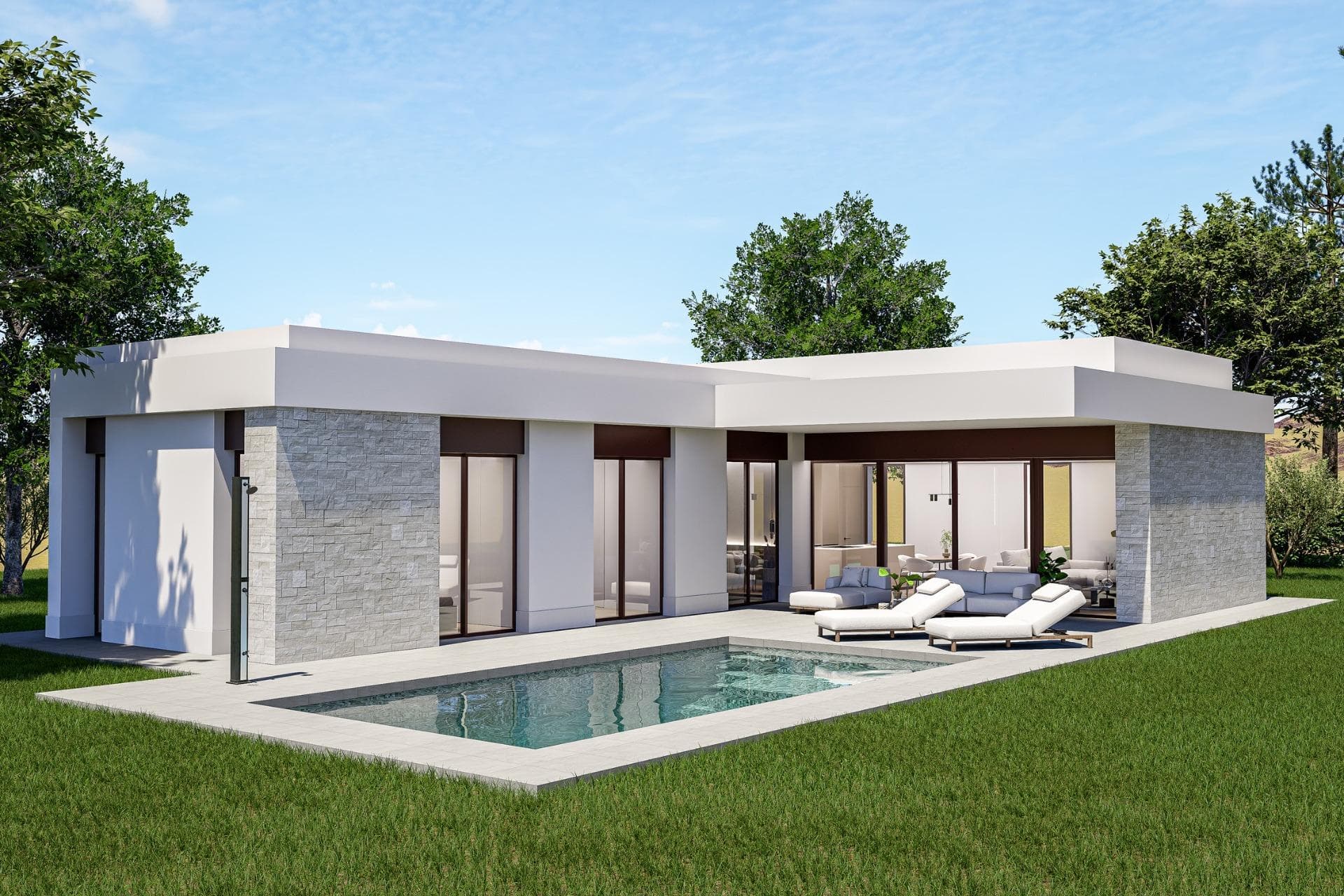 Custom Built New Villas in Pinoso (Alicante): Spacious Homes in Natural Surroundings - foto 2