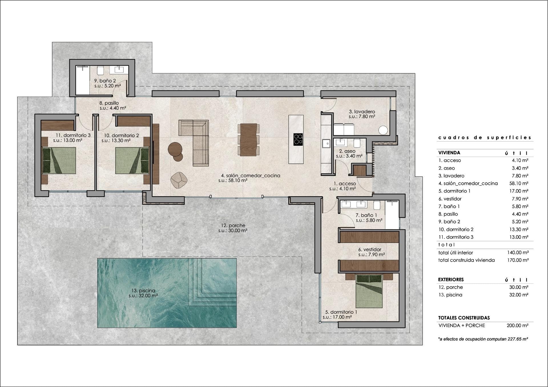 Op maat gebouwde nieuwe villa’s in Pinoso (Alicante): ruime woningen in een natuurlijke omgeving - foto 20