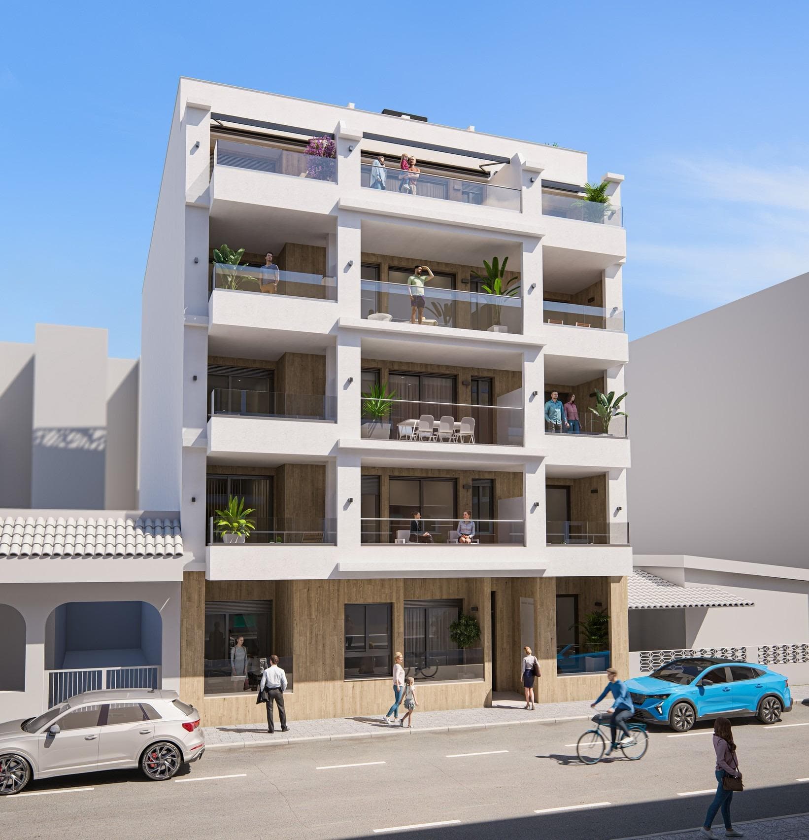 Moderne nieuwbouwwoningen te koop in Torrevieja, op 300 m van Playa del Cura - foto 1