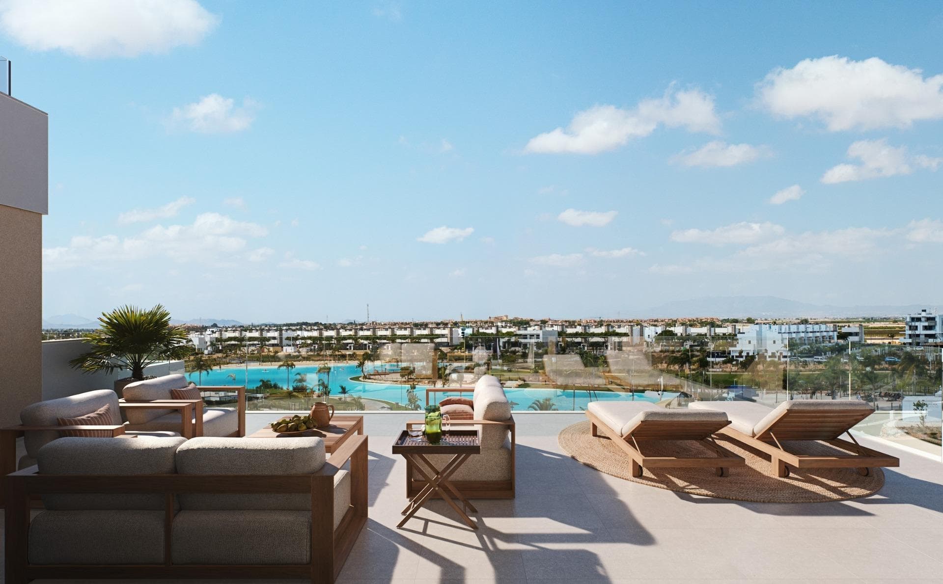 Apartamentos de lujo de nueva construcción en venta en el complejo Santa Rosalia Lake and Life Resort, en Murcia - foto 1