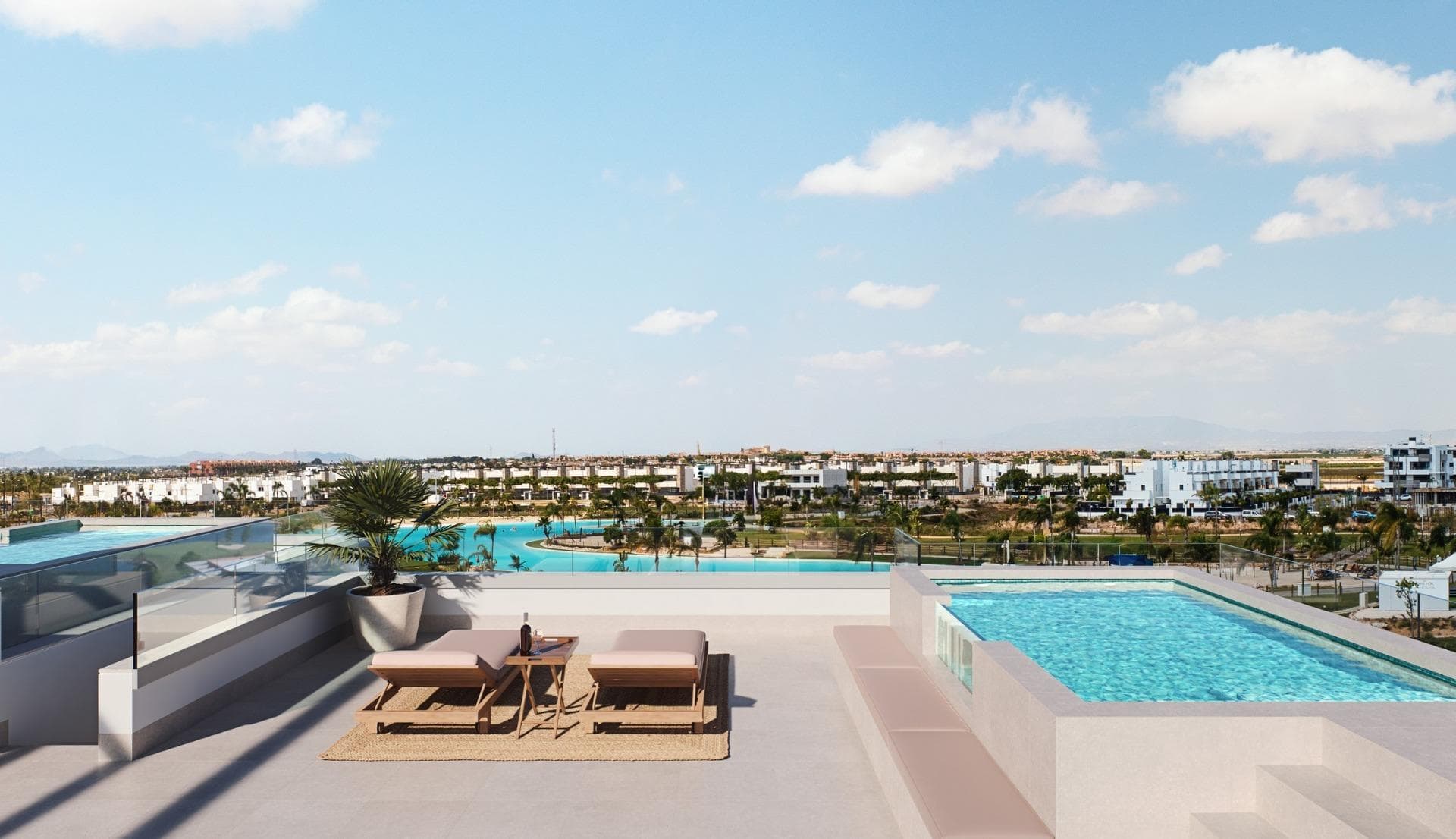 Apartamentos de lujo de nueva construcción en venta en el complejo Santa Rosalia Lake and Life Resort, en Murcia - foto 2