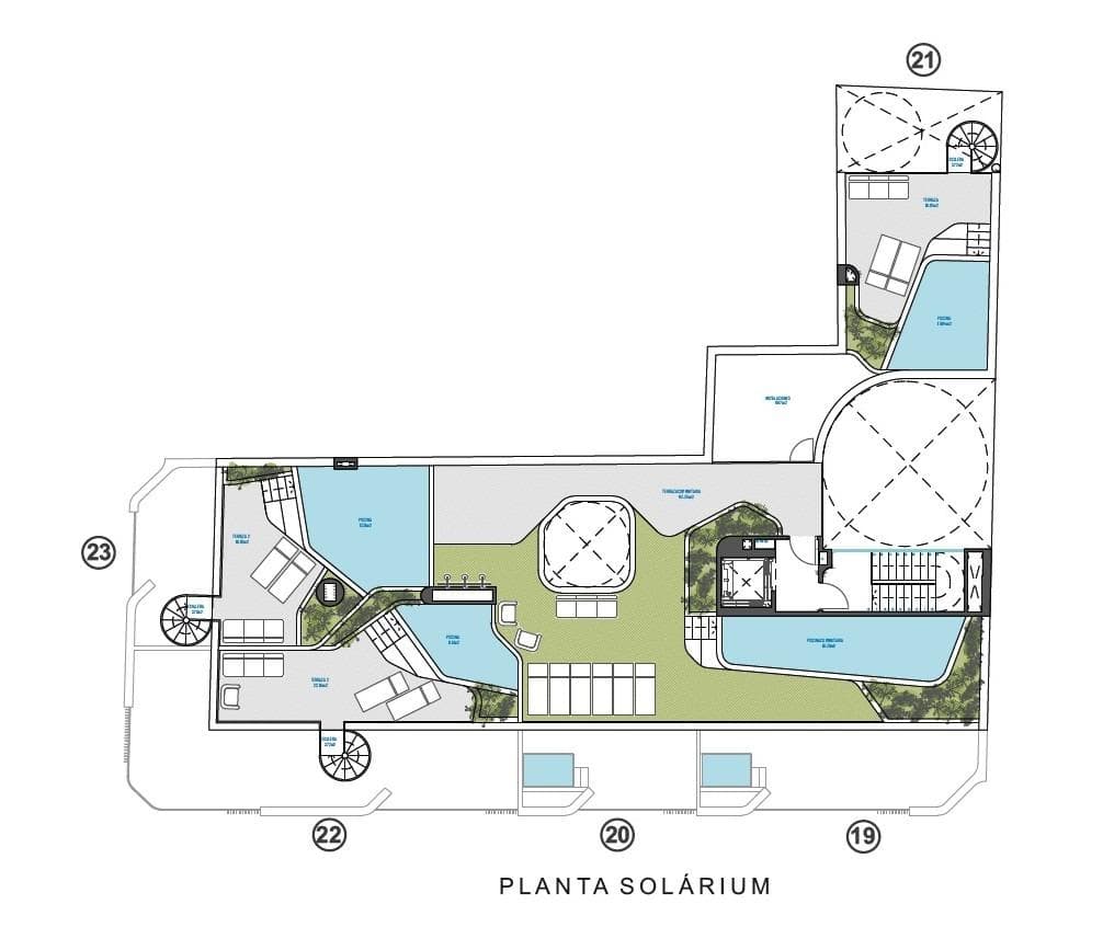 Apartamentos de lujo de nueva construcción cerca del puerto deportivo de Torrevieja y de la Playa del Cura - foto 14