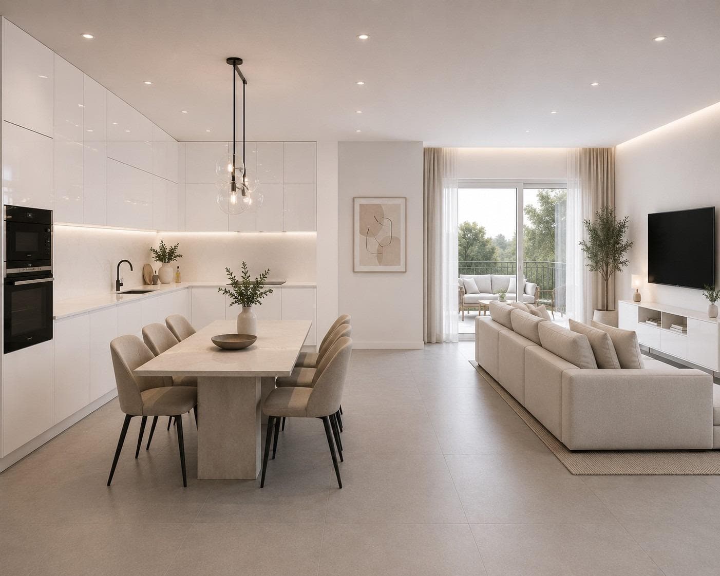 Development of 4 newly built semi-detached and terraced villas with private swimming pools at the Mazarrón Country Club - foto 2