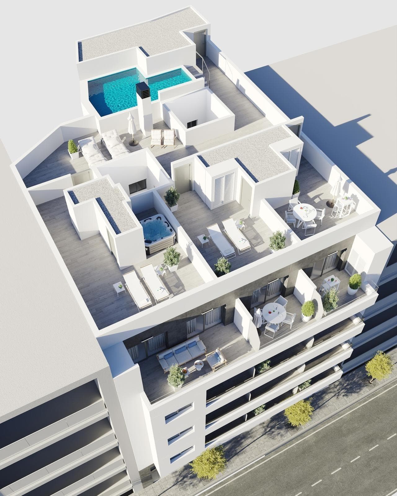 Nieuwbouwappartementen in Torrevieja Op slechts 400 m van Playa del Cura - foto 1